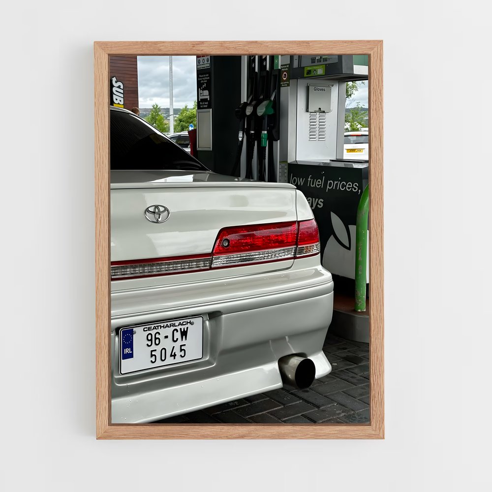 Poster Essence Blanche – affiche Toyota (vue 4)